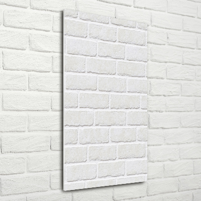 Vertikálny foto obraz akryl do obývačky Murovaná múr