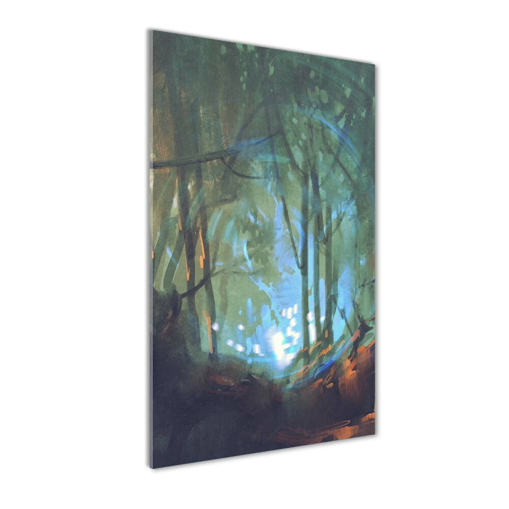 Vertikálny foto obraz akrylový do obývačky Mýtický les