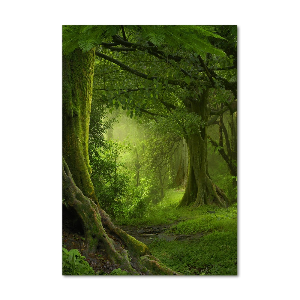 Vertikálny foto obraz akrylový Tripická džungle