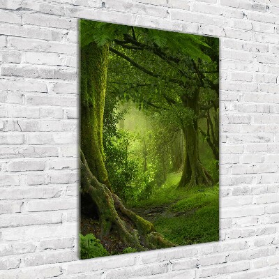 Vertikálny foto obraz akrylový Tripická džungle