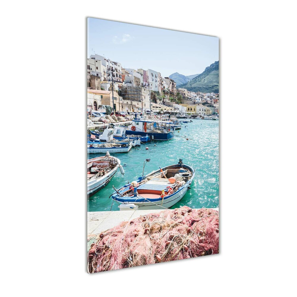 Vertikálny foto obraz akrylový na stenu Sicília