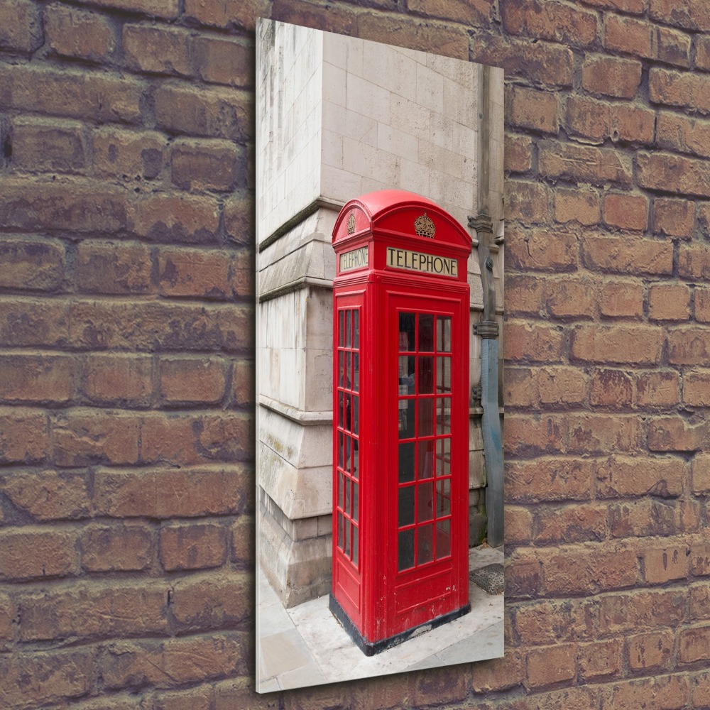 Vertikálny foto obraz akrylové sklo Londýn