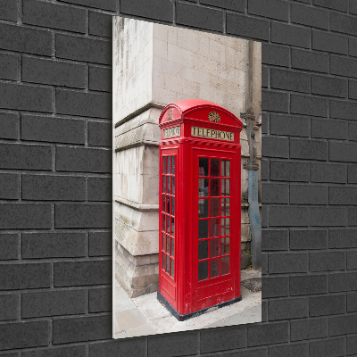 Vertikálny foto obraz akrylové sklo Londýn