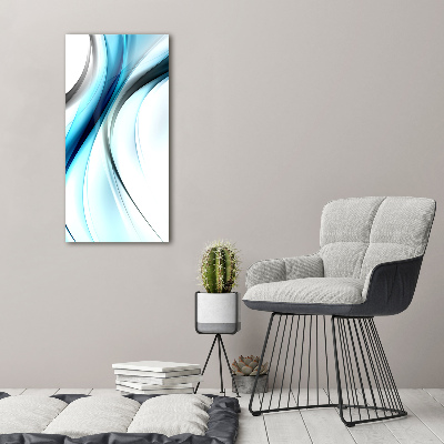 Vertikálny foto obraz akrylové sklo Abstrakcie vlna