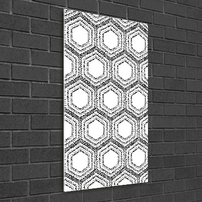 Vertikálny foto obraz akrylové sklo Geometrické pozadie