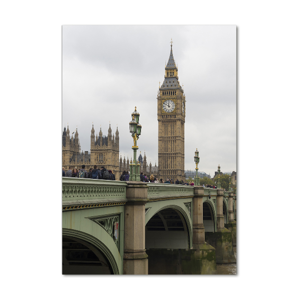 Vertikálny foto obraz akryl do obývačky Big Ben Londýn