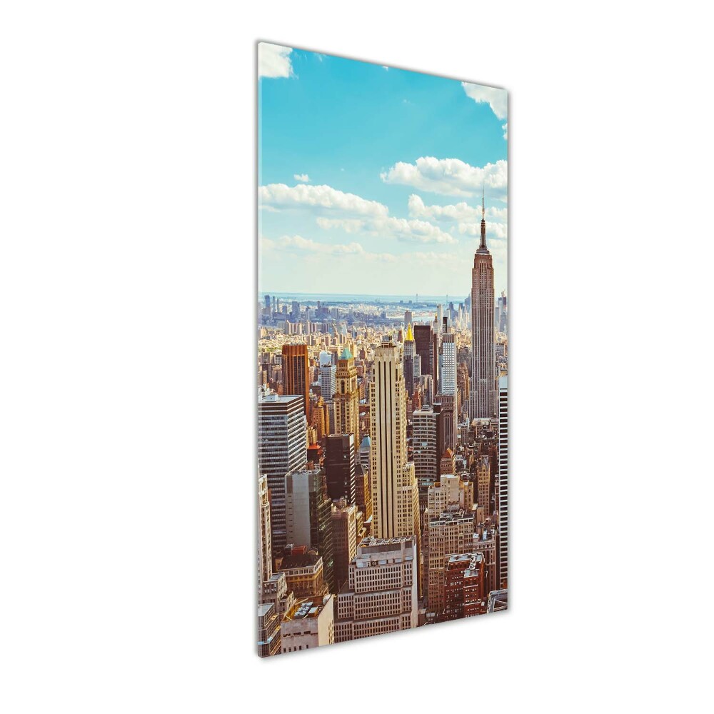 Vertikálny foto obraz akrylový New York