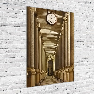 Vertikálny foto obraz akrylový Trhová kolonáda