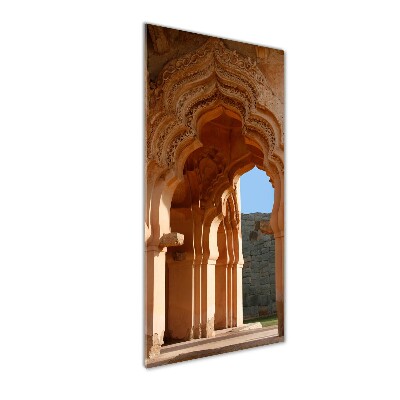 Vertikálny foto obraz akrylový Lotus Mahal Hampi