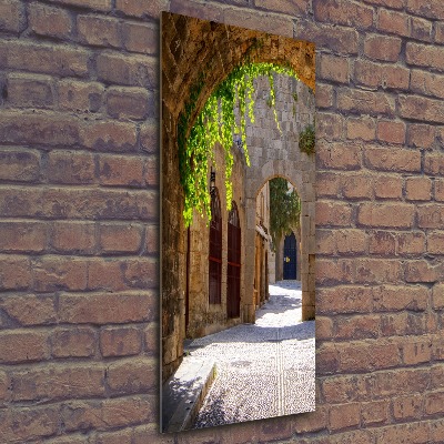 Vertikálny foto obraz akrylové sklo Pekné uličky