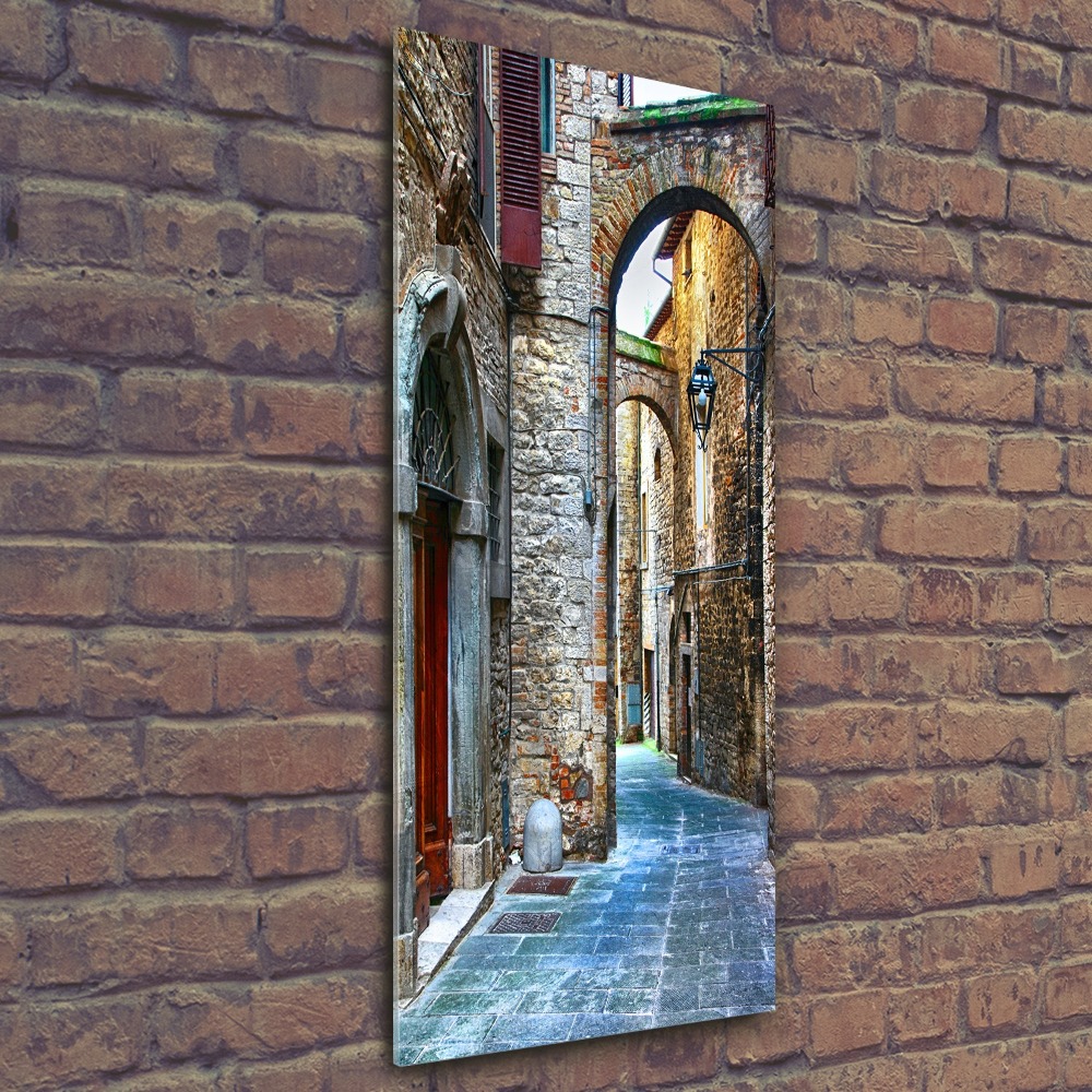 Vertikálny foto obraz akrylové sklo Talianske uličky