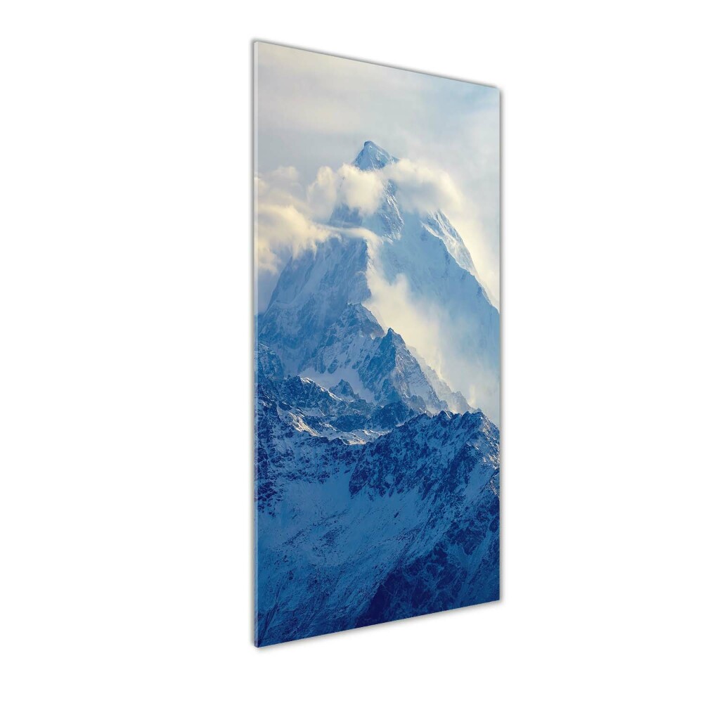 Vertikálny foto obraz akrylové sklo Vrchol hory