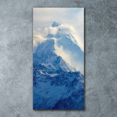 Vertikálny foto obraz akrylové sklo Vrchol hory