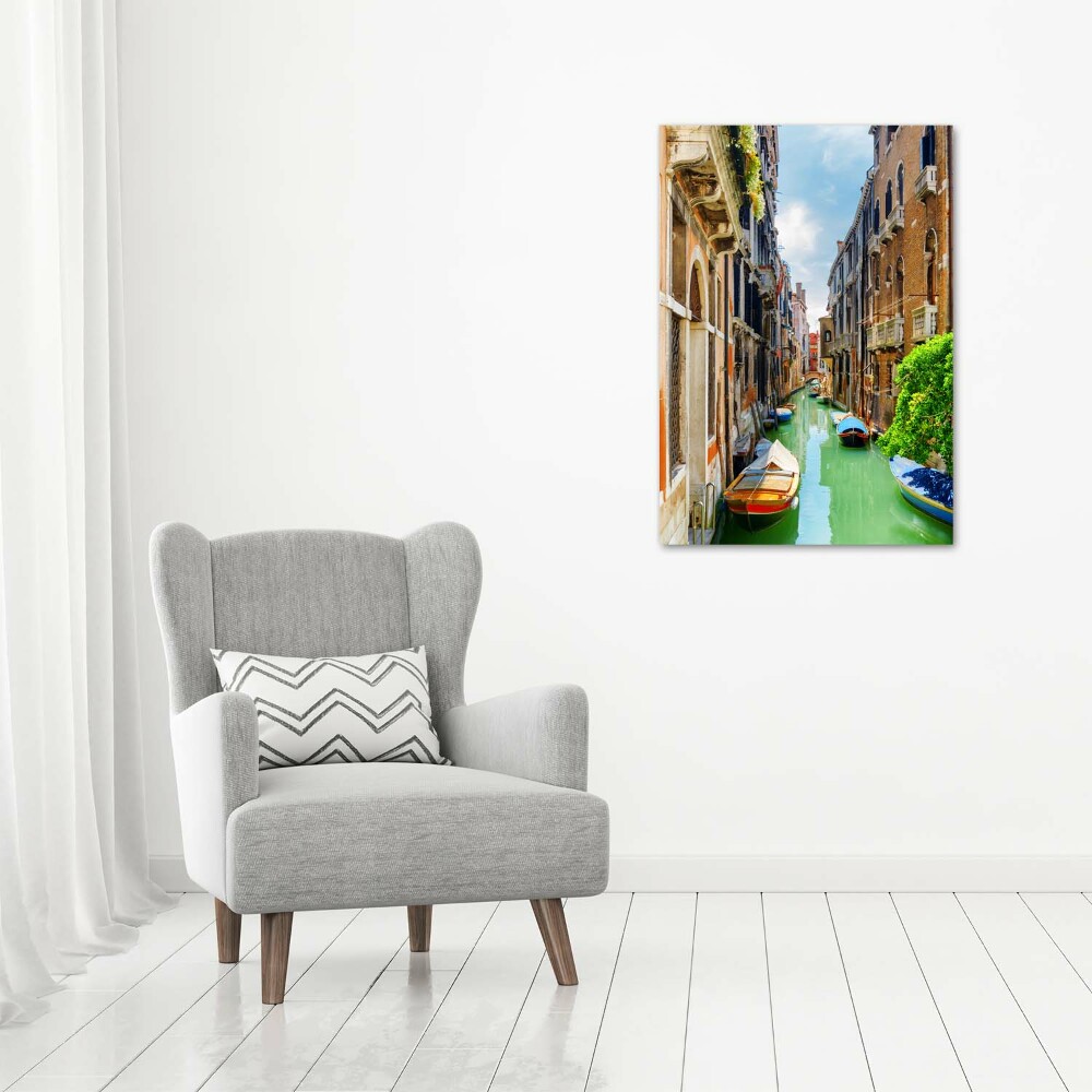 Vertikálny foto obraz akryl do obývačky Benátky Taliansko
