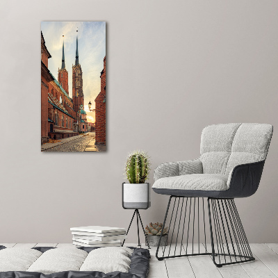Vertikálny foto obraz akryl do obývačky Vratislav Poľsko