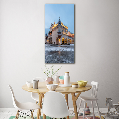 Vertikálny foto obraz akrylový do obývačky Krakov Poľsko