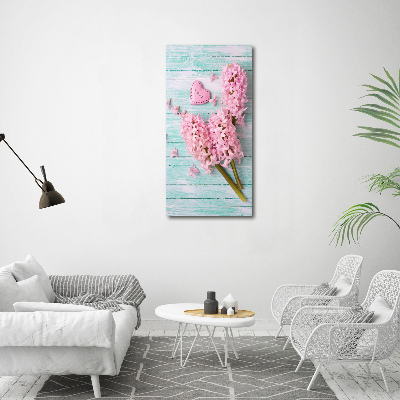 Vertikálny foto obraz akrylový na stenu Kvety bzu