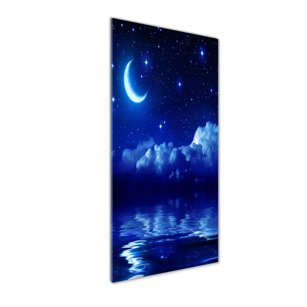 Vertikálny foto obraz akrylový na stenu Nočná obloha