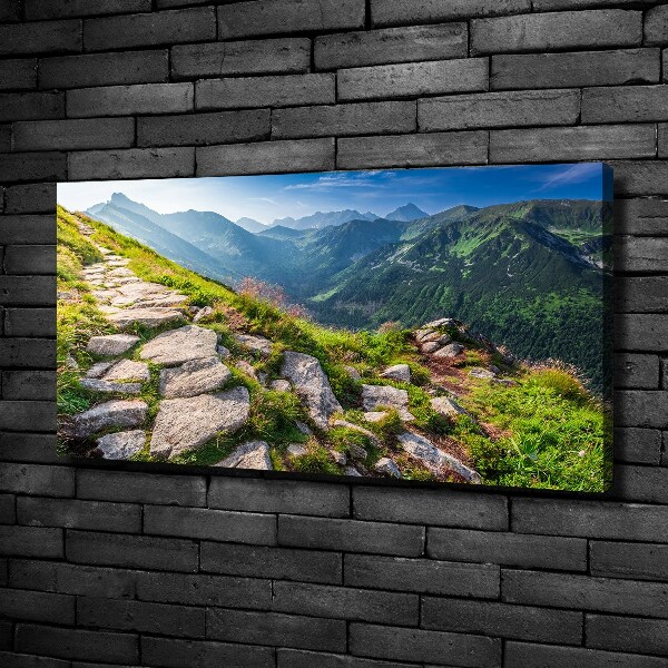 Foto obraz canvas Východ slnka Tatry