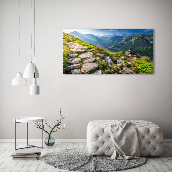 Foto obraz canvas Východ slnka Tatry