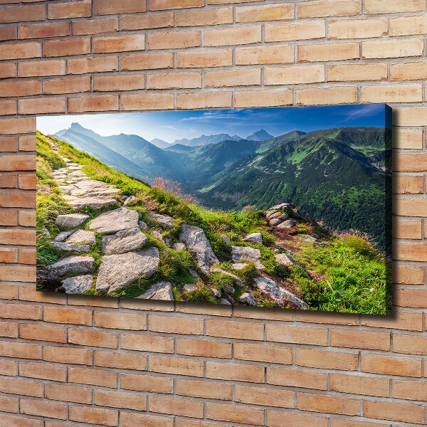 Foto obraz canvas Východ slnka Tatry