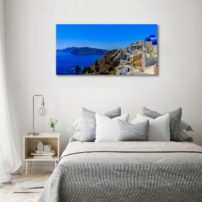 Foto obraz na plátne Santorini Grécko