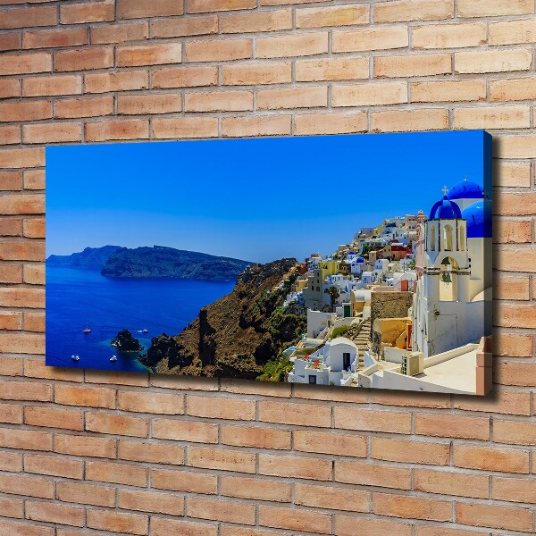 Foto obraz na plátne Santorini Grécko