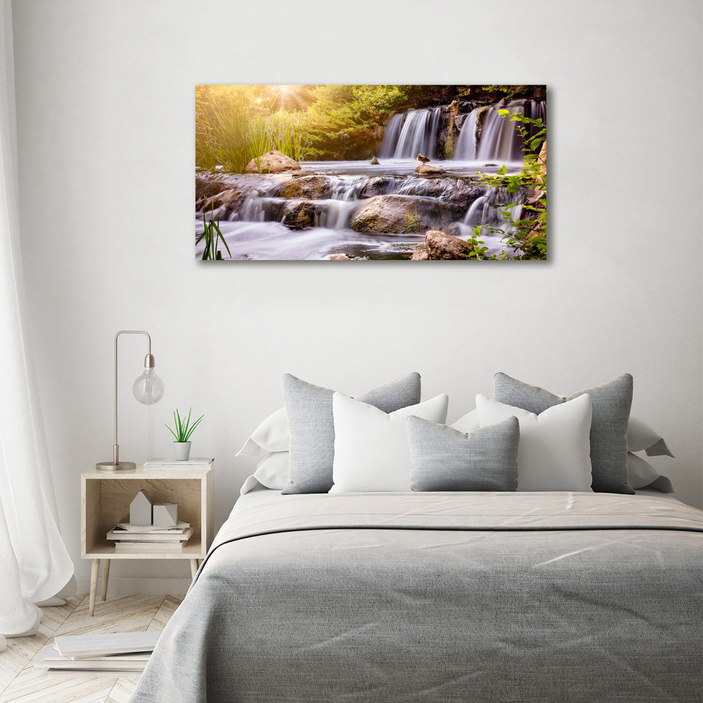 Moderný obraz canvas na ráme Vodopád
