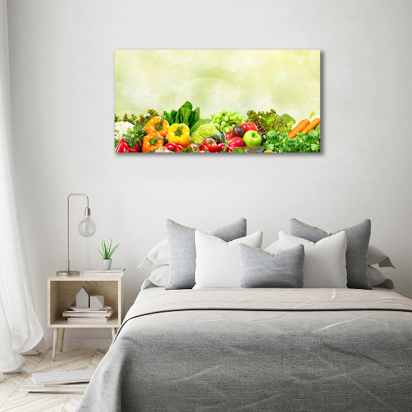 Moderný fotoobraz canvas na ráme Zelenina