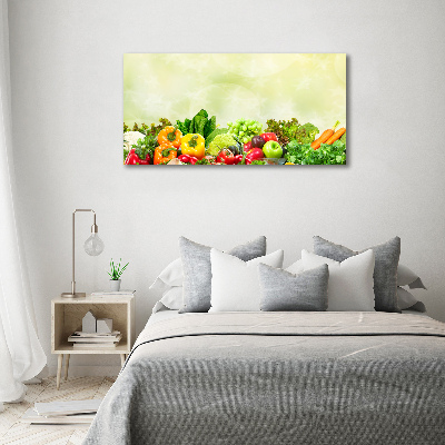 Moderný fotoobraz canvas na ráme Zelenina