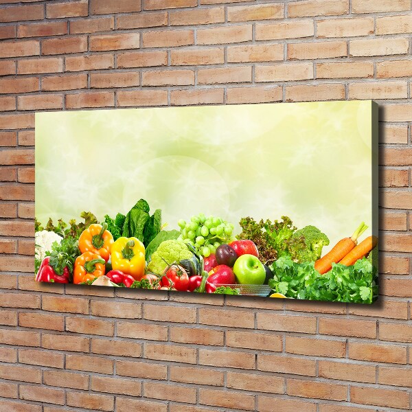 Moderný fotoobraz canvas na ráme Zelenina
