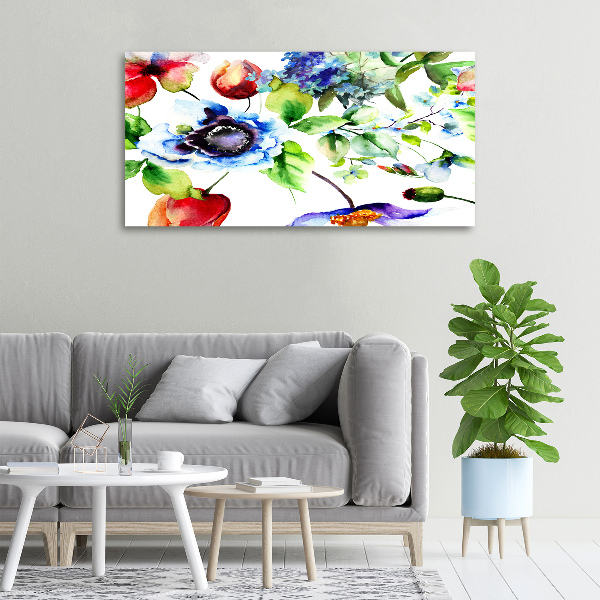 Moderný fotoobraz canvas na ráme Jarné kvety