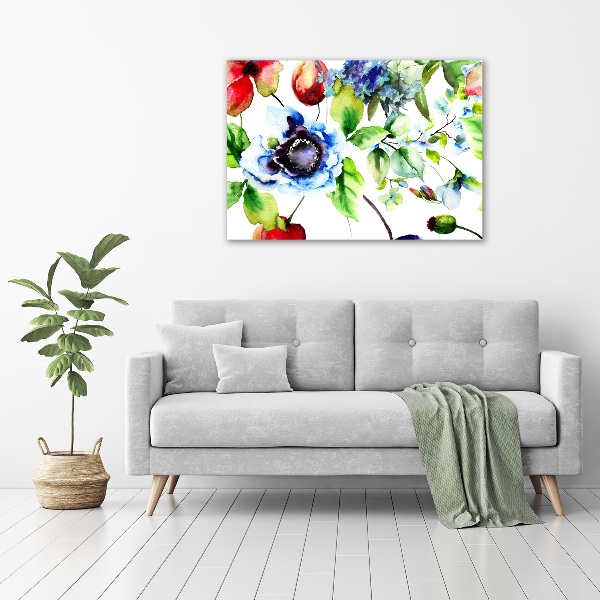 Moderný fotoobraz canvas na ráme Jarné kvety