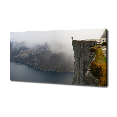 Foto obraz na plátne Nórsko útes