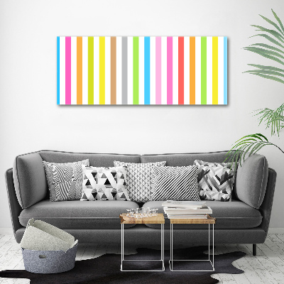 Foto obraz na plátne do obývačky Farebné pásky