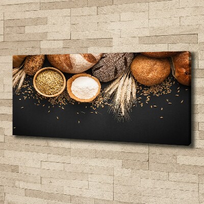 Foto obraz na plátne Pečivo a pšenice