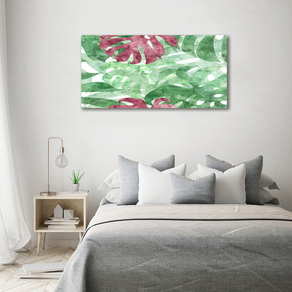 Moderný obraz canvas na ráme Monstera