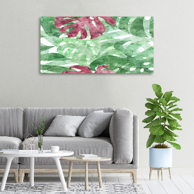 Moderný obraz canvas na ráme Monstera