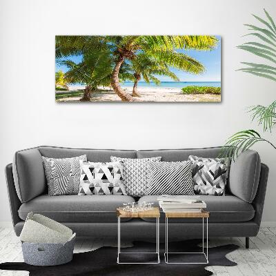 Foto obraz na plátne do obývačky Tropická pláž