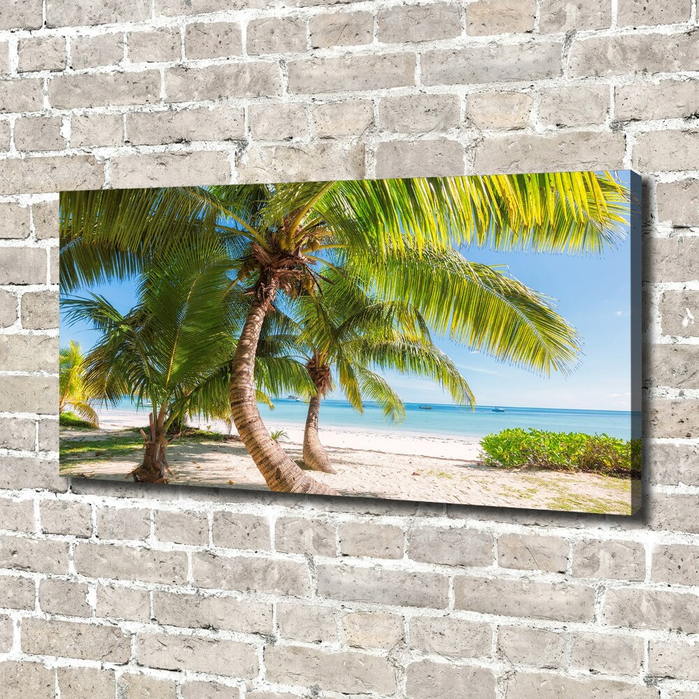 Foto obraz na plátne do obývačky Tropická pláž