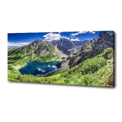 Foto obraz na plátne Čierne jazero Tatry