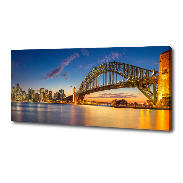 Moderný obraz canvas na ráme Panorama Sydney