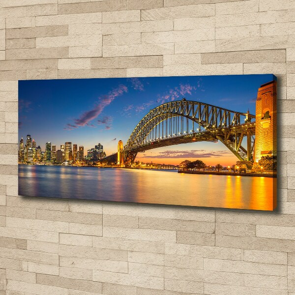 Moderný obraz canvas na ráme Panorama Sydney