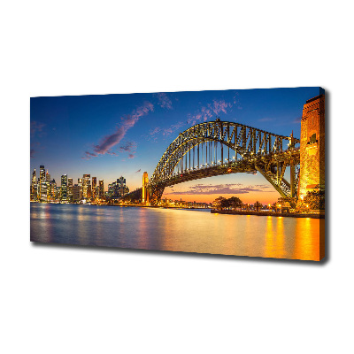 Moderný obraz canvas na ráme Panorama Sydney