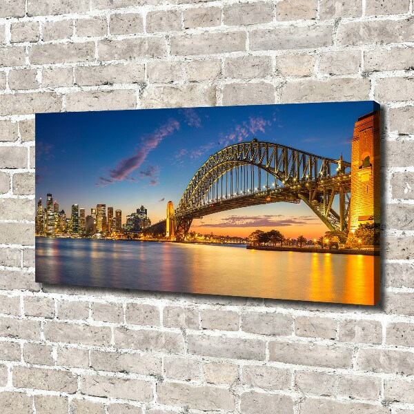 Moderný obraz canvas na ráme Panorama Sydney