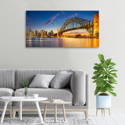 Moderný obraz canvas na ráme Panorama Sydney