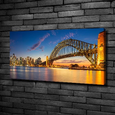 Moderný obraz canvas na ráme Panorama Sydney