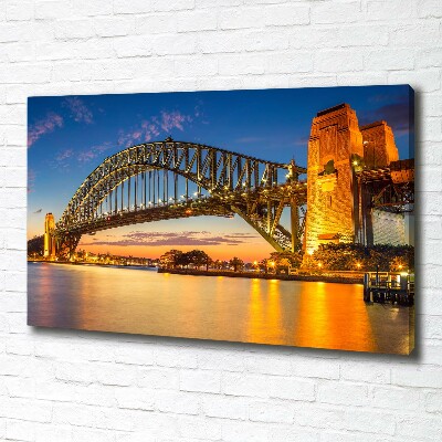 Moderný obraz canvas na ráme Panorama Sydney