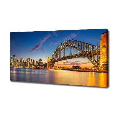 Moderný obraz canvas na ráme Panorama Sydney