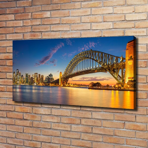 Moderný obraz canvas na ráme Panorama Sydney